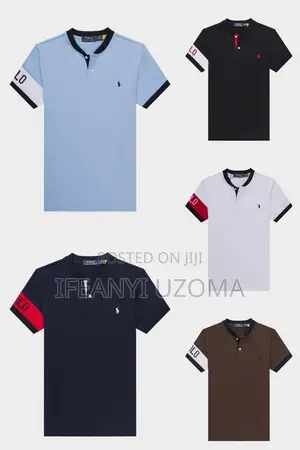 V Neck Quality Polo Ralph Tshirt