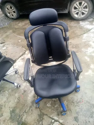 Kidney Leather Office Comfort Chair