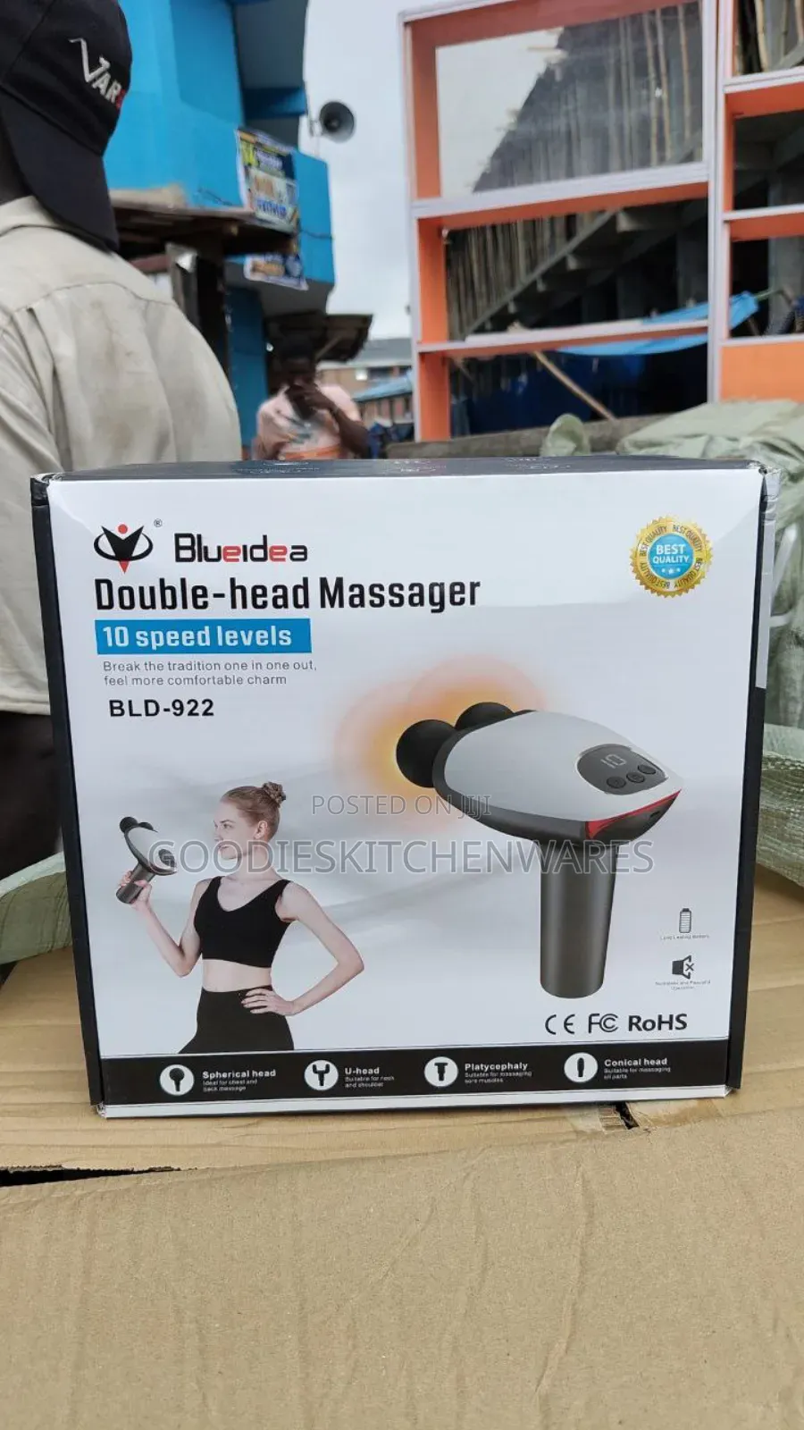 Double Head Massage Gun