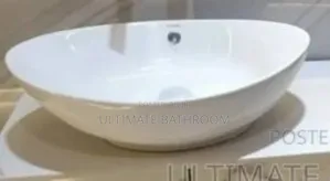 Canoe Shape Table Top Washing Hand Basin