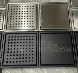 15x15cm Floor Drain For Bathrooms In Different Colours And Designs