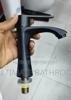 High Quality Matt Black Vitalo Basin Tap