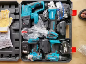 Makita Cordless 4-in-1 Tools Box Set