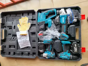 Makita Cordless 4-in-1 Tools Box Set