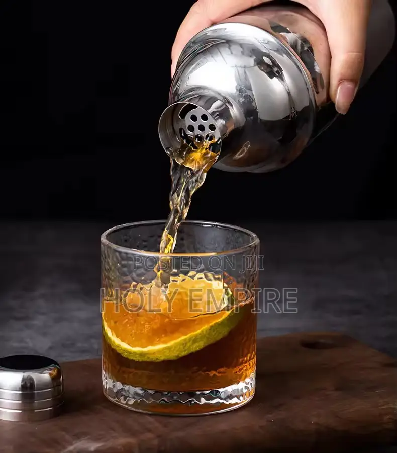 Stainless Steel Cocktail Shaker Bartending Tools Bartender Kit Boston