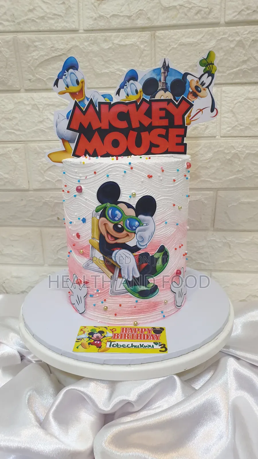 6" Three Layers Cake
