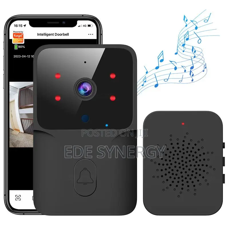 Wireless Video Doorbell With Mobile App
