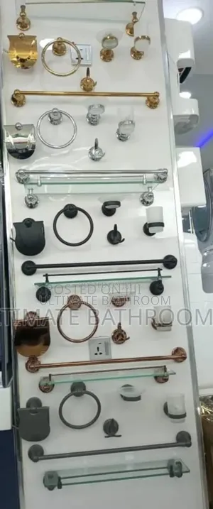 High End Complete Bathroom Accessories In Different Colours