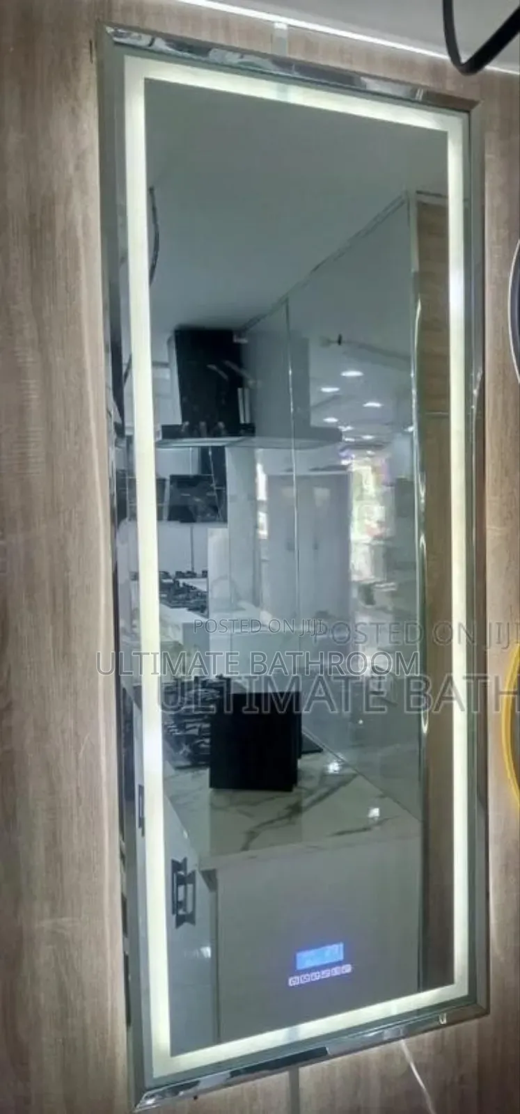 70x180cm Stainless Frame Bluetooth Mirror