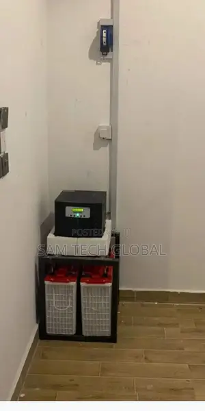 1kva Setup With 2tubular Battery and 6x300w Panel