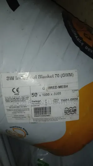 Izocam Rockwool With Wire Mesh 1000mx5000mx50mm, 70density