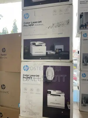 Hp Color Laserjet Pro MFP M283fdn - Wireless, Color Printing Secure!