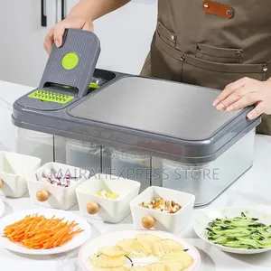 All-in-One Multipurpose Cutting Board/Slicer Box Set