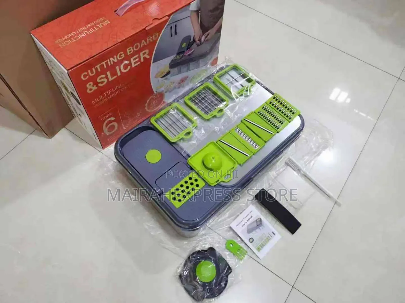 All-in-One Multipurpose Cutting Board/Slicer Box Set