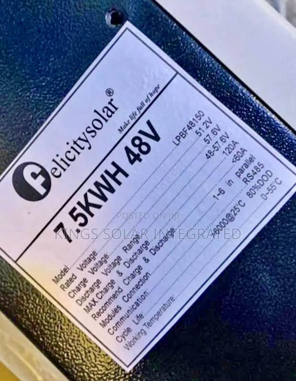 Felicity Lithium Batteries
