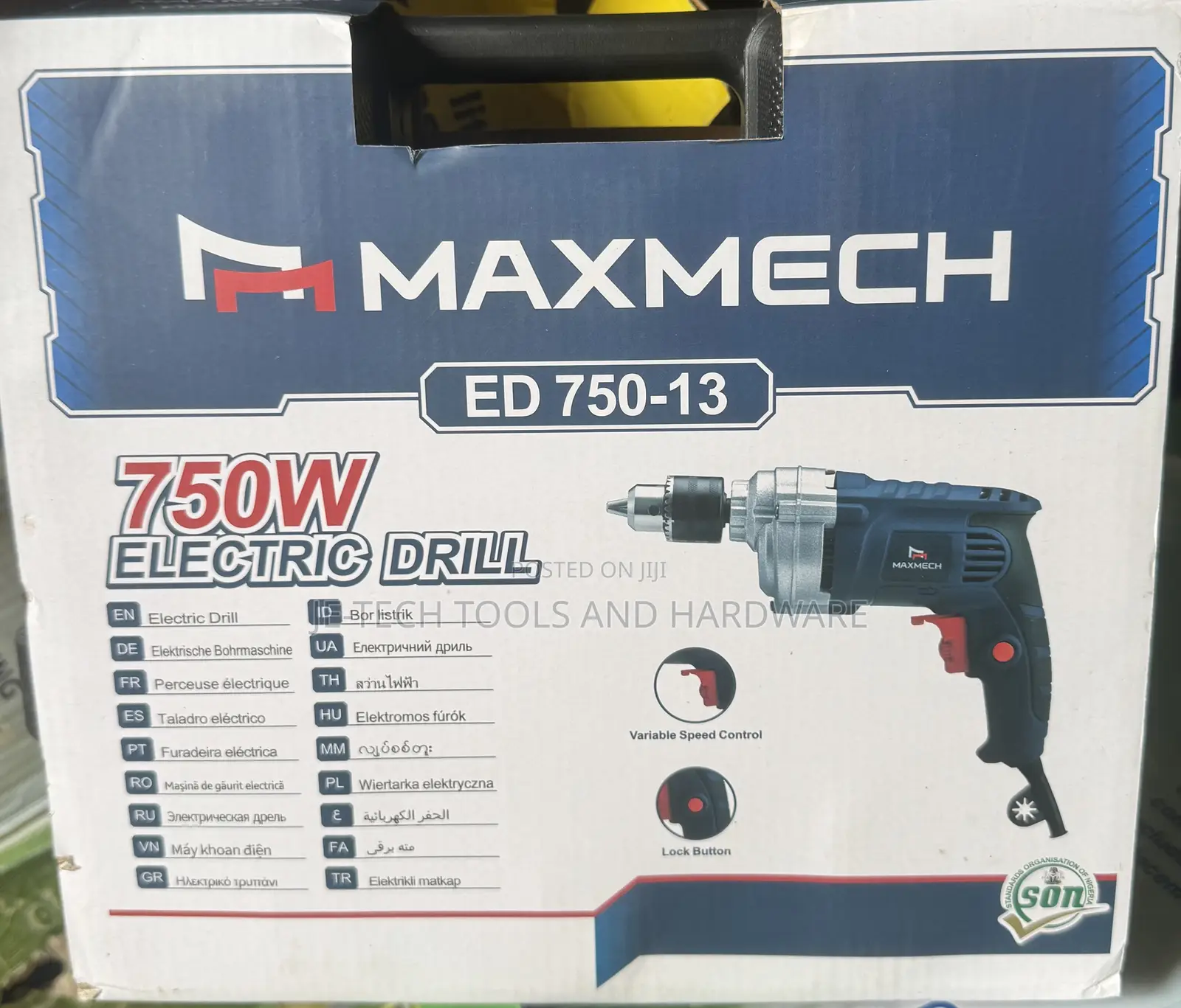 Maxmech Ed 750-13 Electric Drill