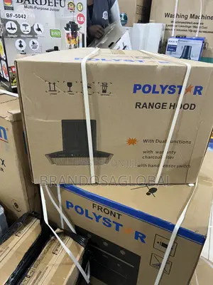 Polystar Pv-6009bd Full Rangehood - 60cm - Pv-6009b- Black
