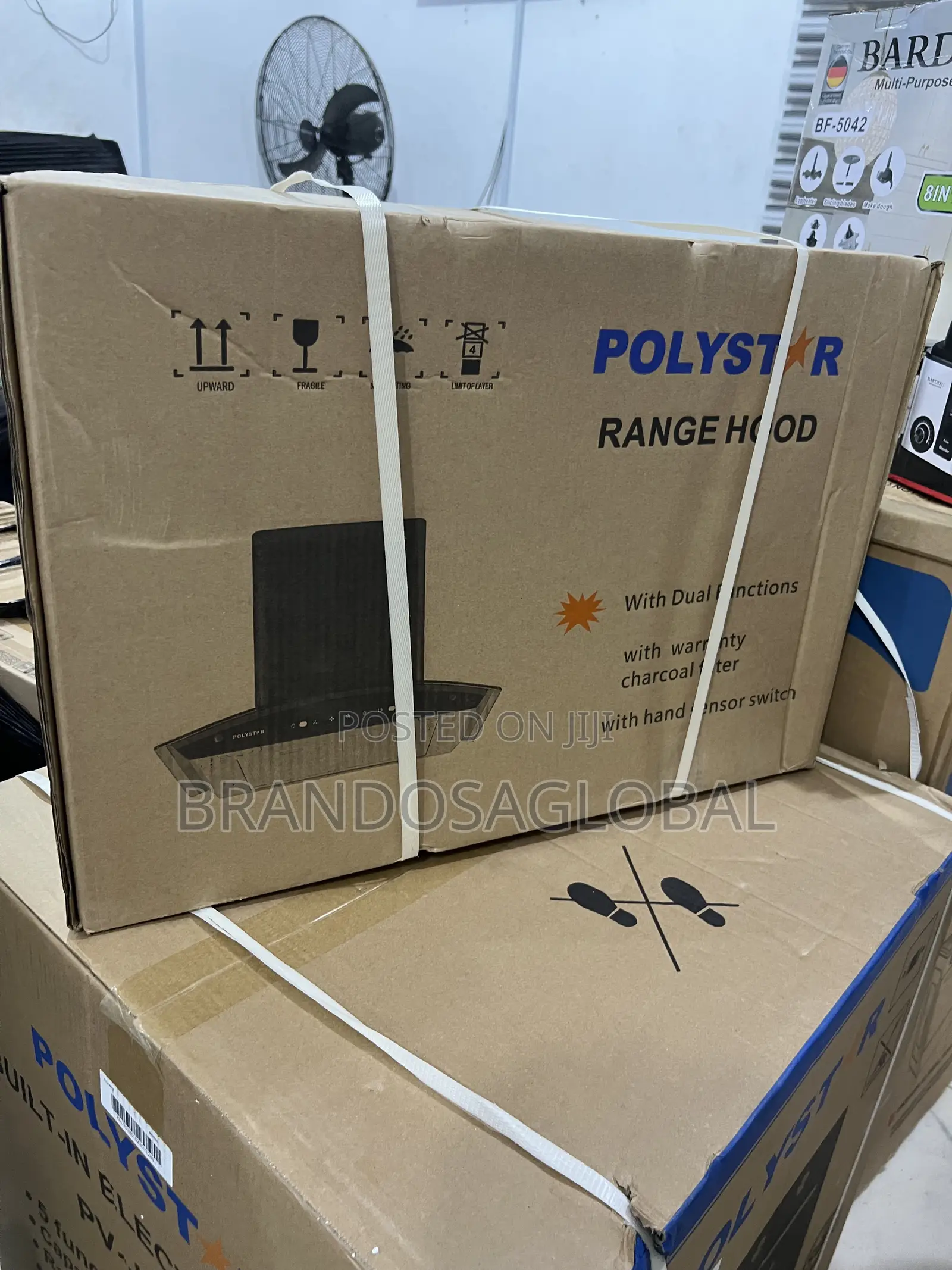 User Friendly Polystar 60cm Kitchen Range Hood Pv-6009bd