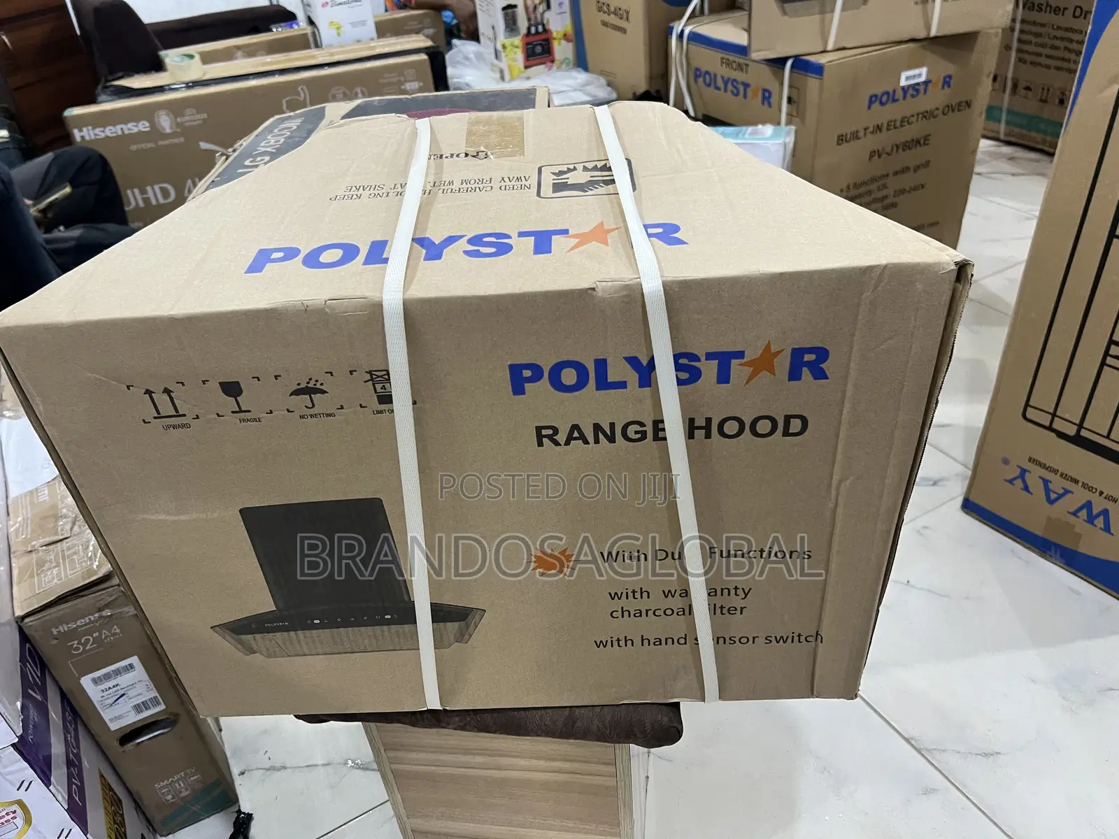 Polystar 60cm Cooker Hood – Easy Clean Filter