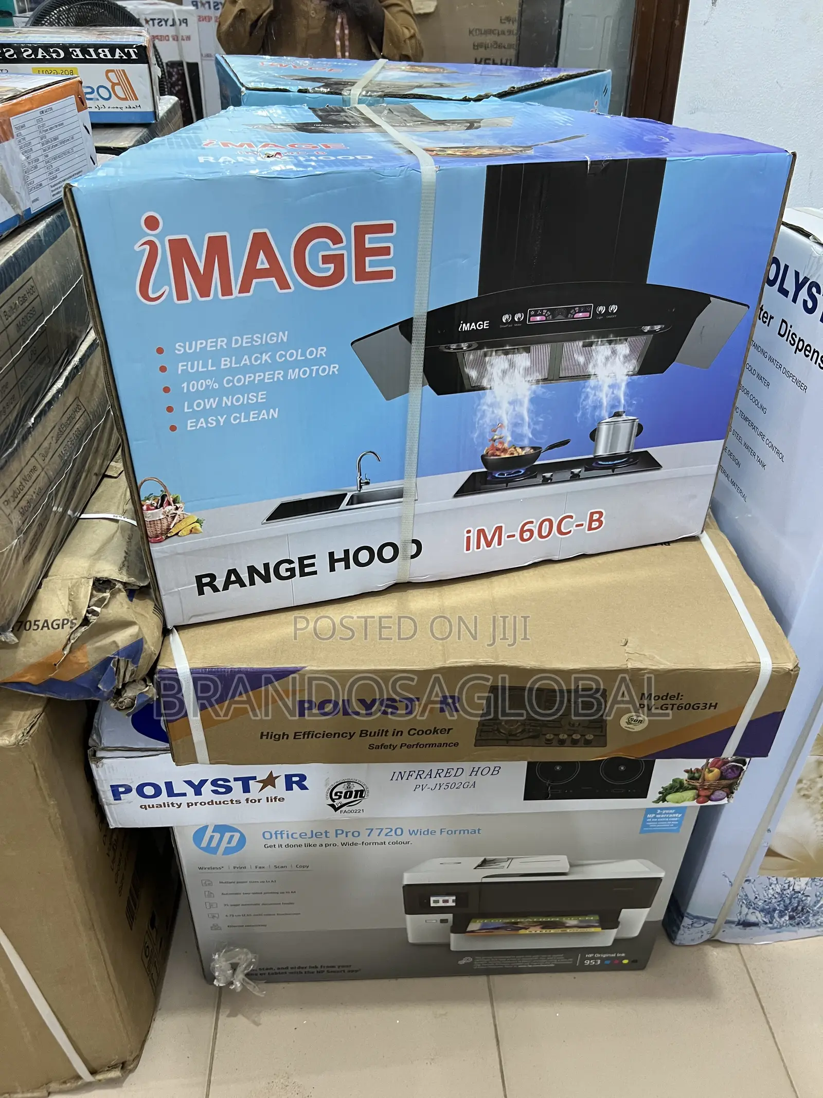 Image 60cm Digital Cooker Hood |Im60c-B