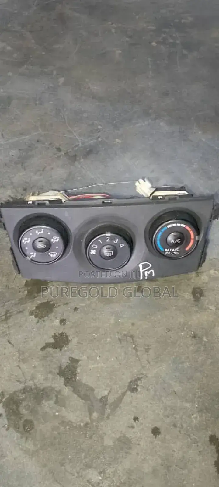 Ac Control for 2012 Corolla