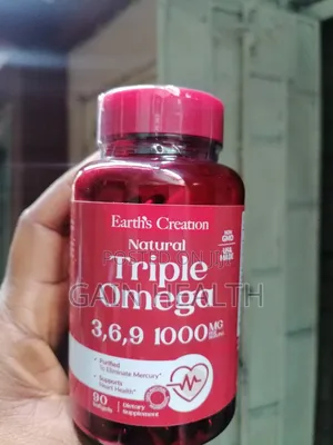 Earth's Creation Triple Omage 3 6 9 1000mg by 90