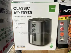 Syinix 6l Classic Air Fryer Versatile Kitchen Helper