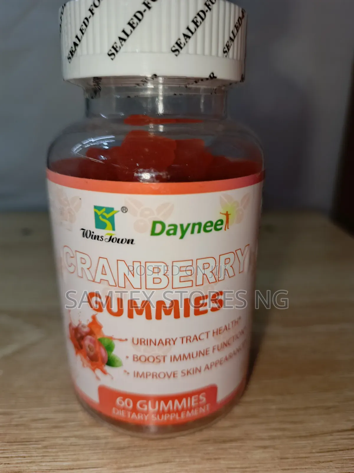 Cranberry Gummy.