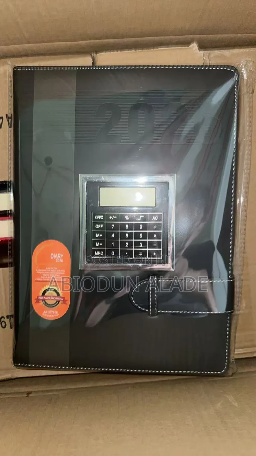 A4 Diary With Calculator