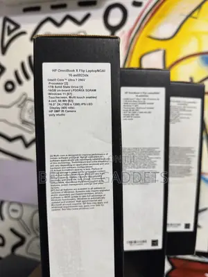 New Laptop HP OmniBook X Flip 16" 16GB Intel Core Ultra 7 SSD 1T