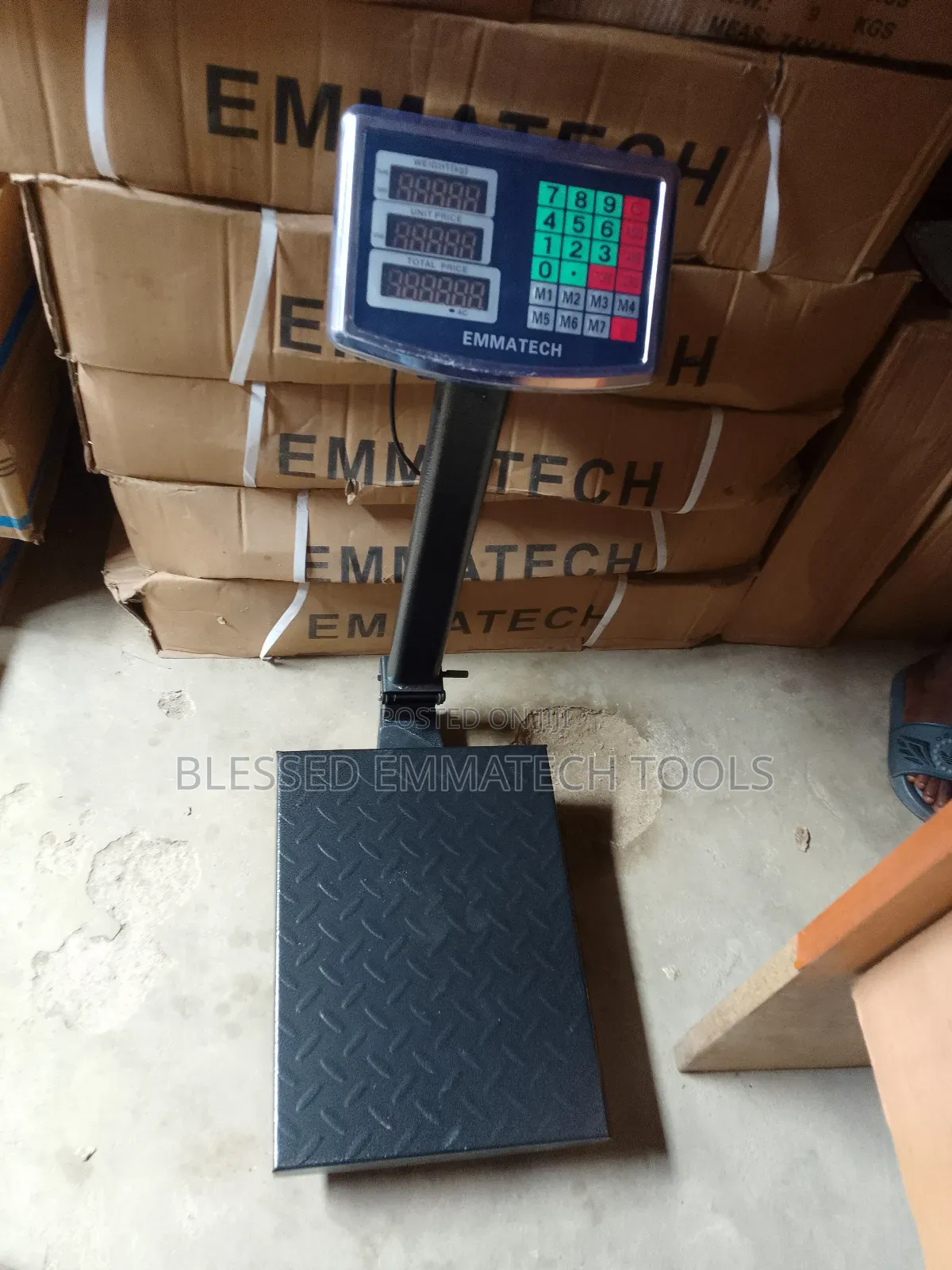 Emmatech 100kg Platform Scale