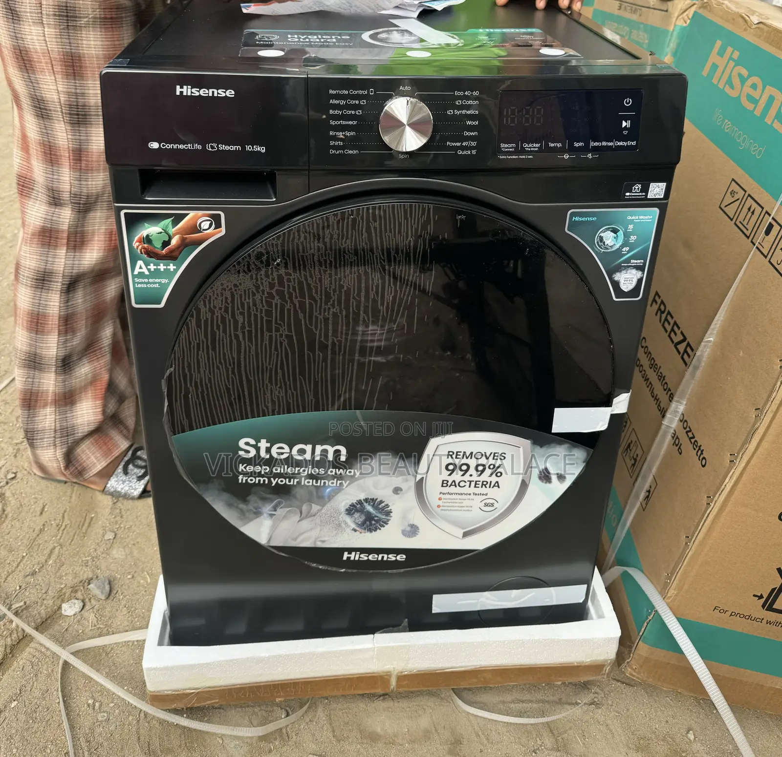 Hisense 10.5kg Top Loader Automatic Washing Machine | Wm 1102t-Wtja
