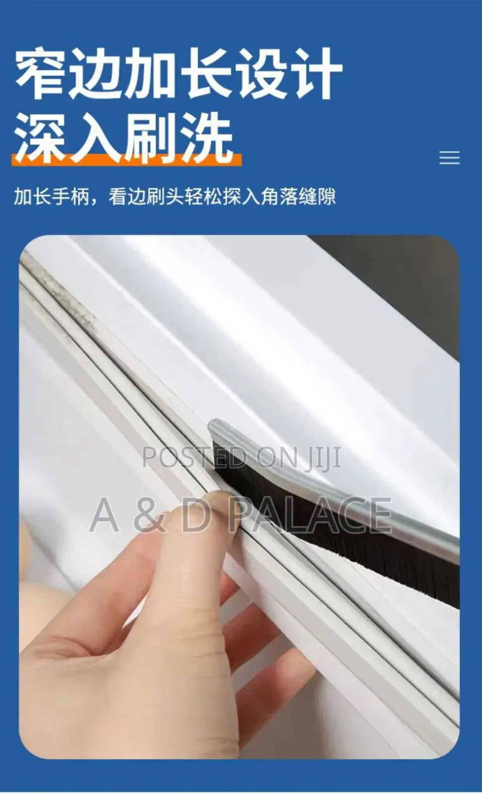 Multifunctional Bristle Long Hard Brush