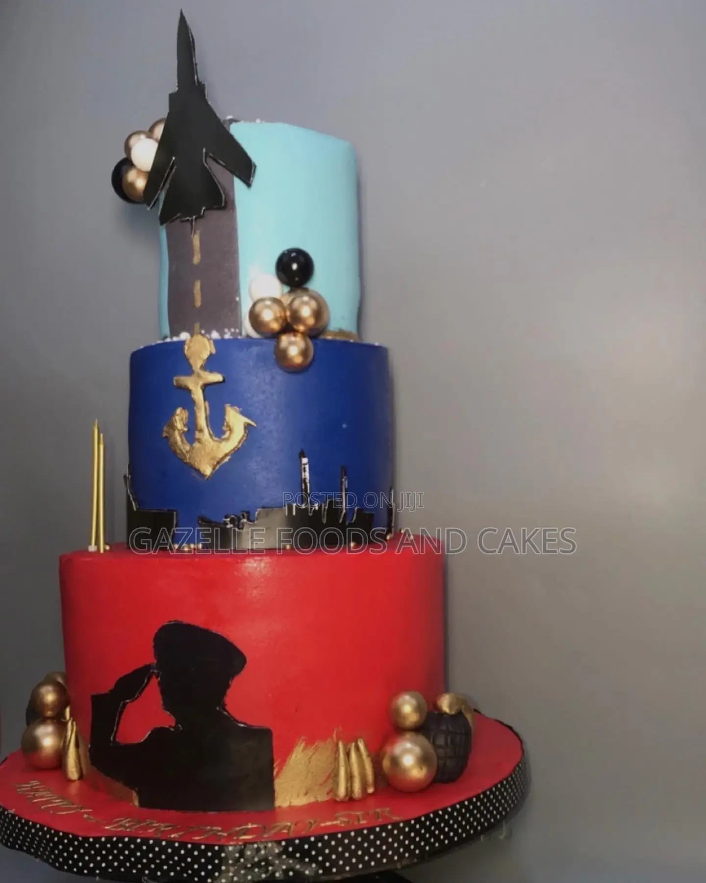 Three Tiered Cakes