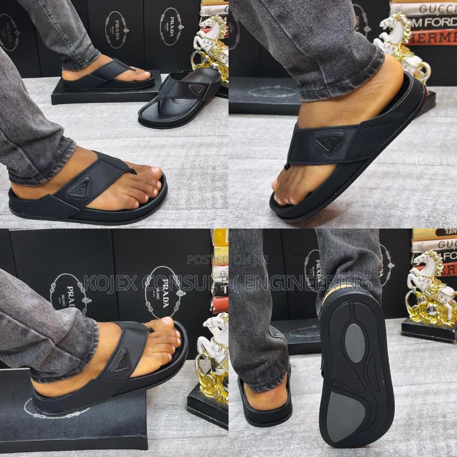 Prada Luxury Slippers Available
