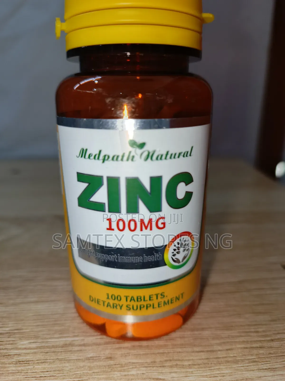 Zinc Tablet 100mg.