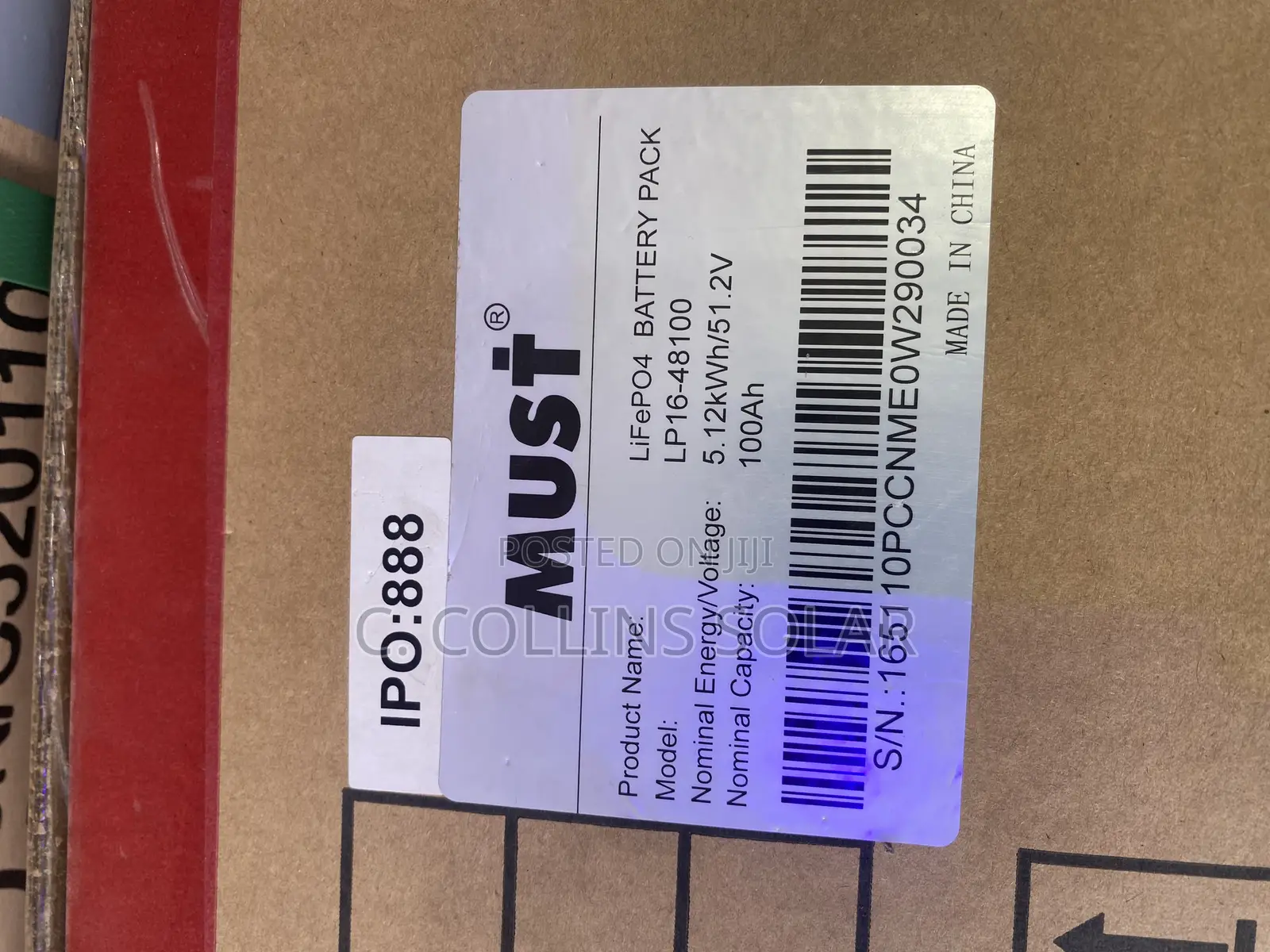 5kwh 48v Must Lithium Battery