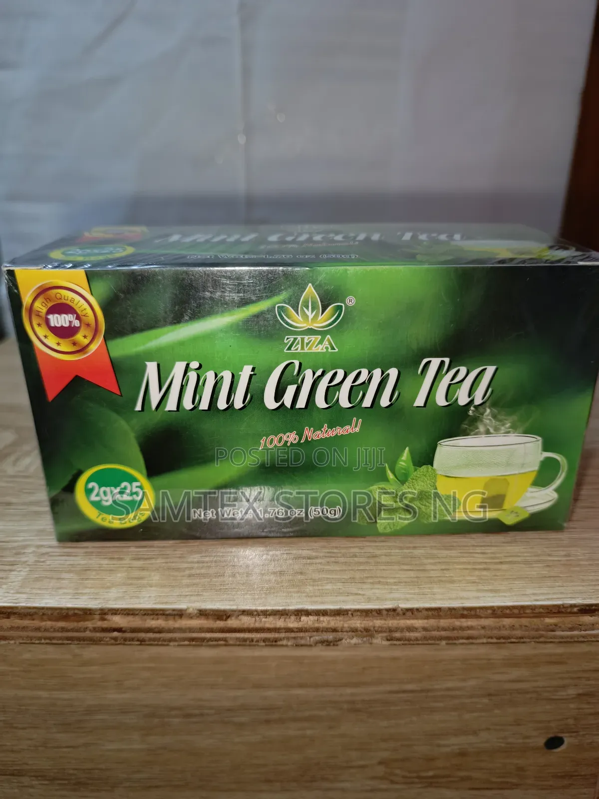 Mint Green Tea.