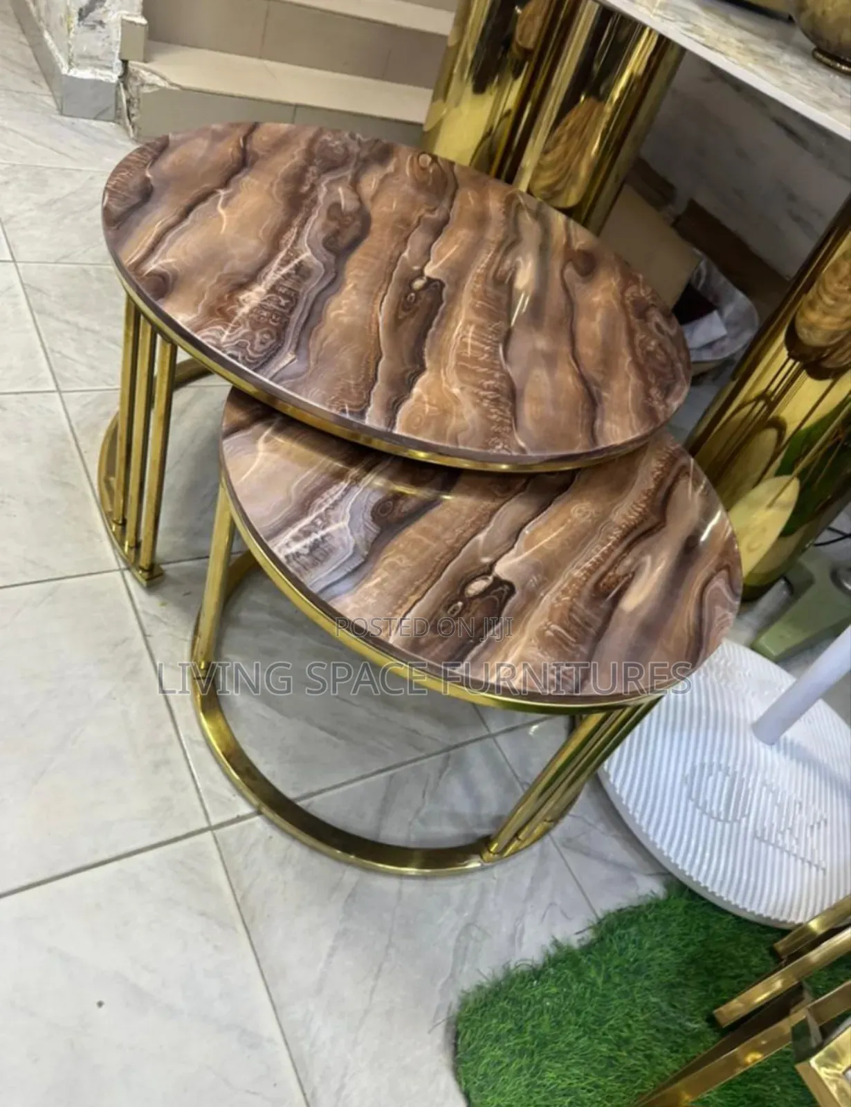 Premium Marble Top Center Table Sets