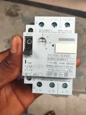 Siemens Manual Motor Starter.
