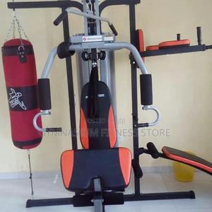 3 Station Home Gym With Accessories