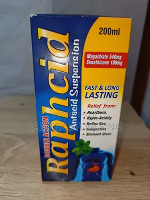 Raphcid Antacid Suspension.