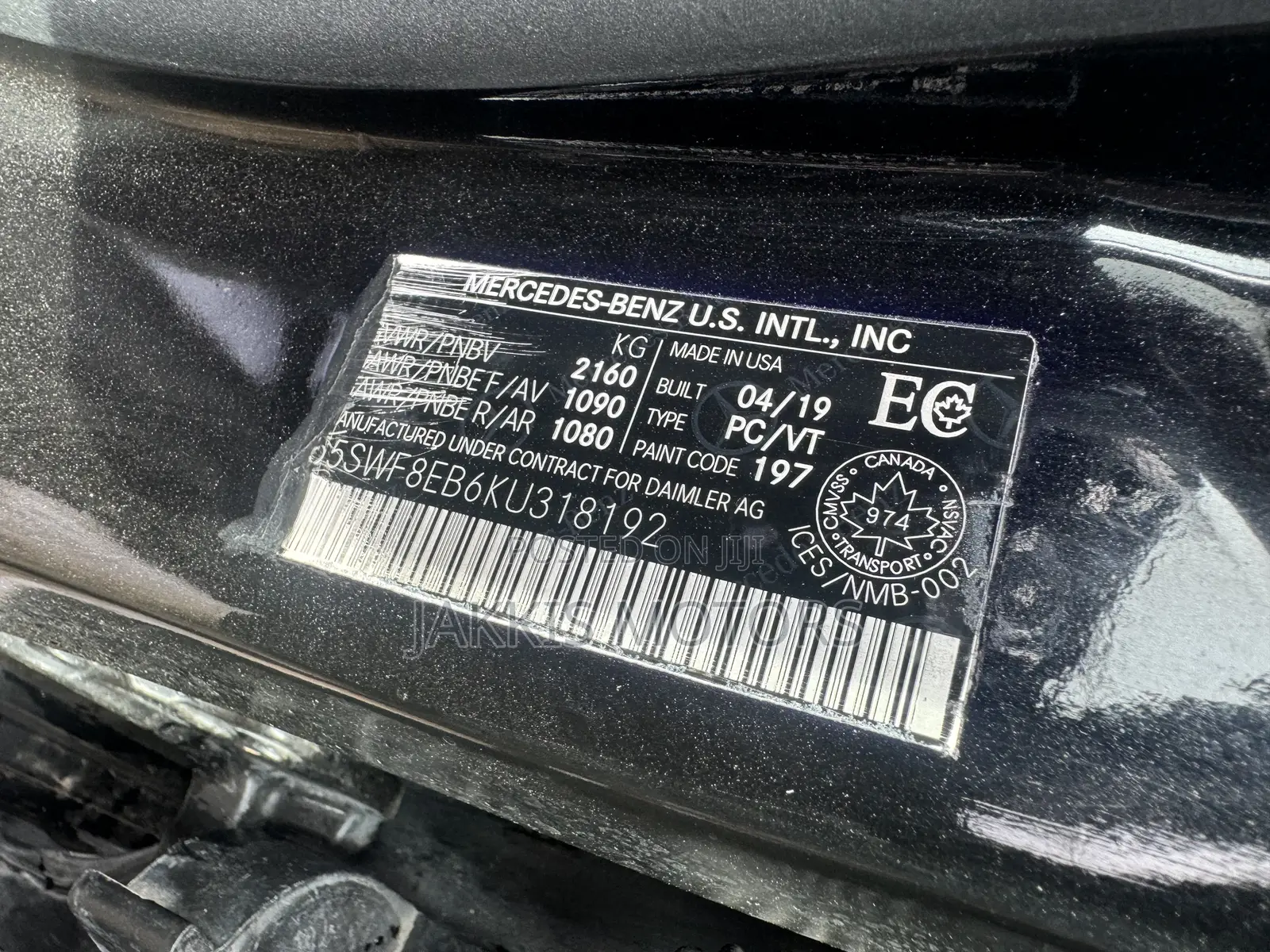 Mercedes-Benz C300 2020 Black