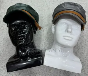New Design Octa Leather Captain Cap