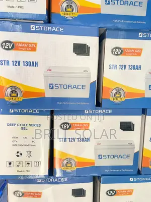 12v-130ah Storace Solar Gel Battery
