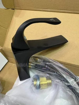 Black Matt Basin Mixer