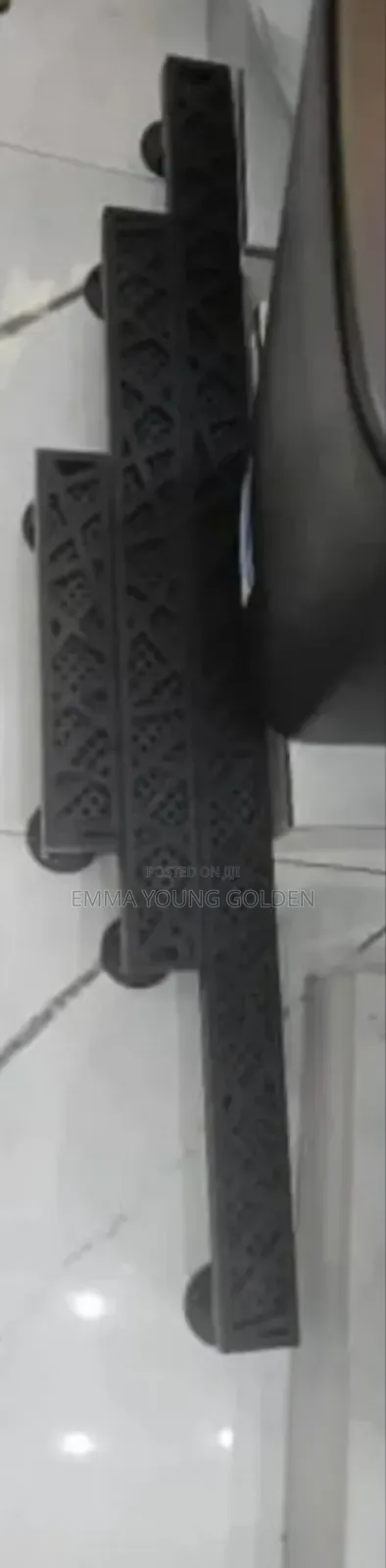 Long Floor Drain Matt Black
