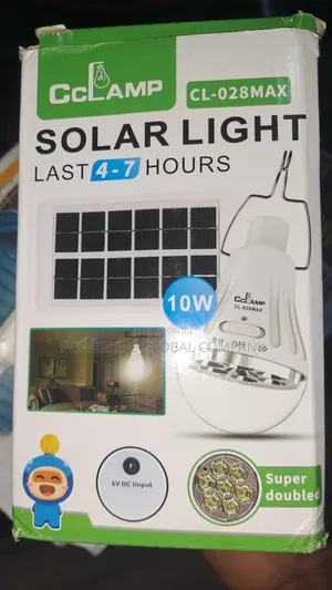 Solar Bulb With Panel for Homes/ Offices/ Business Centres/ Shops/ Bar