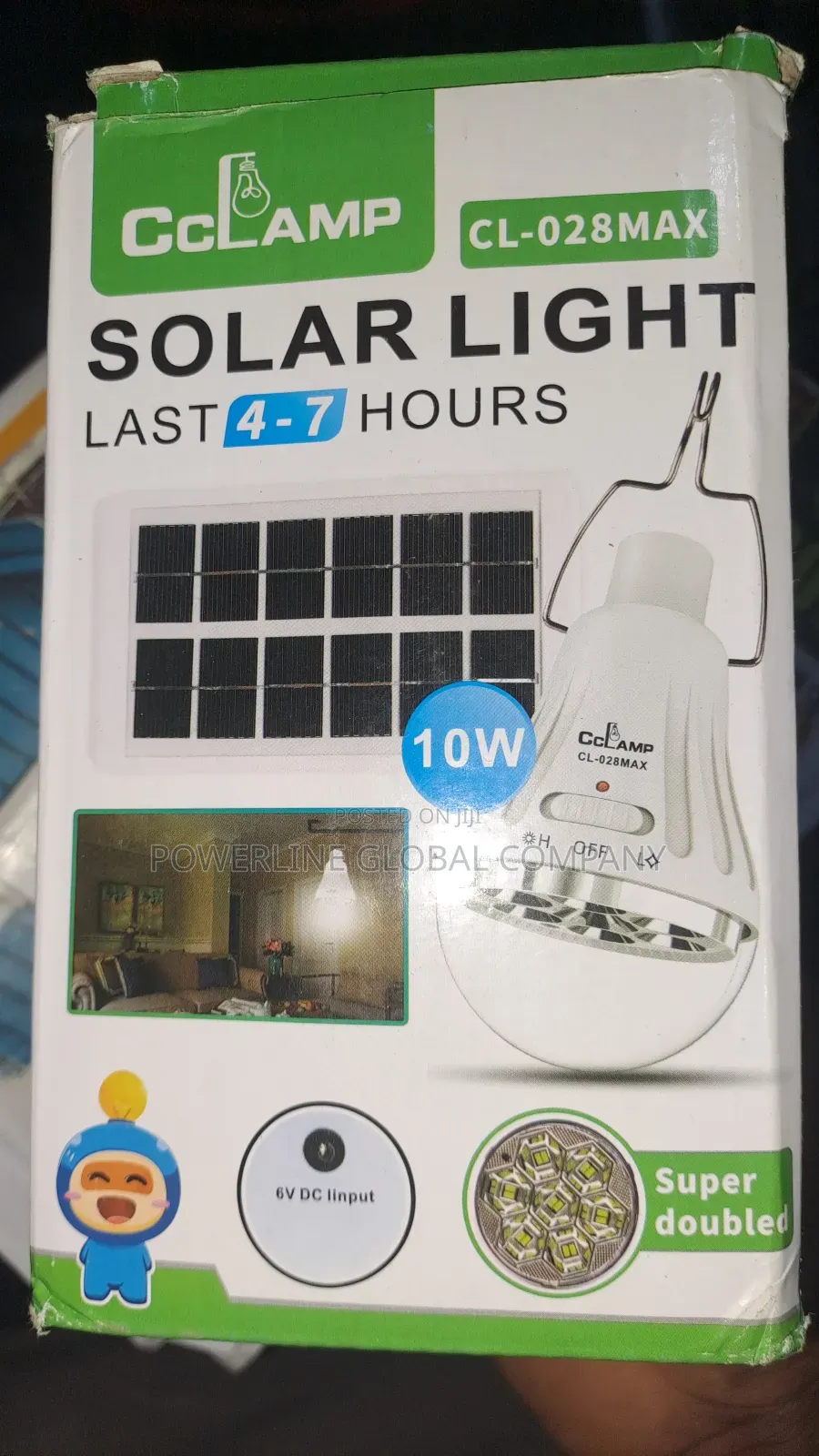 Solar Bulb With Panel for Homes/ Offices/ Business Centres/ Shops/ Bar