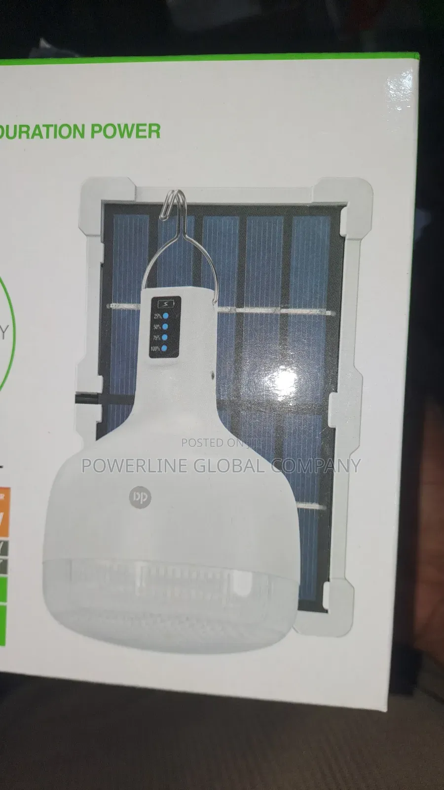 Solar Bulb With Panel for Homes/ Offices/ Business Centres/ Shops/ Bar